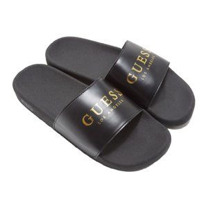 guess mens flip flops